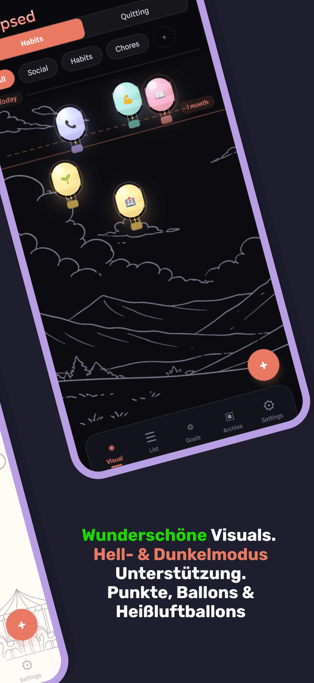 Lapsed app screenshot 2