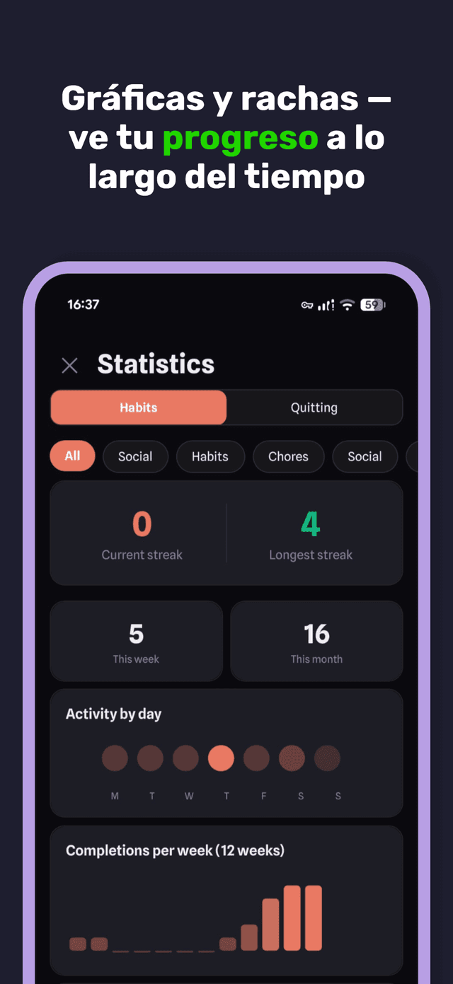 Lapsed app screenshot 8