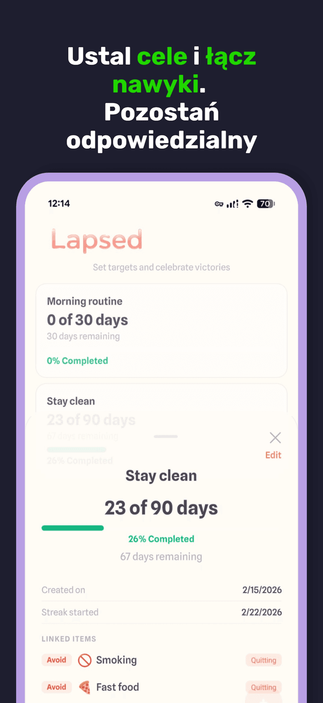 Lapsed app screenshot 7